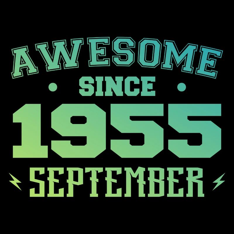 September 1955 Birthday Gift September 1955