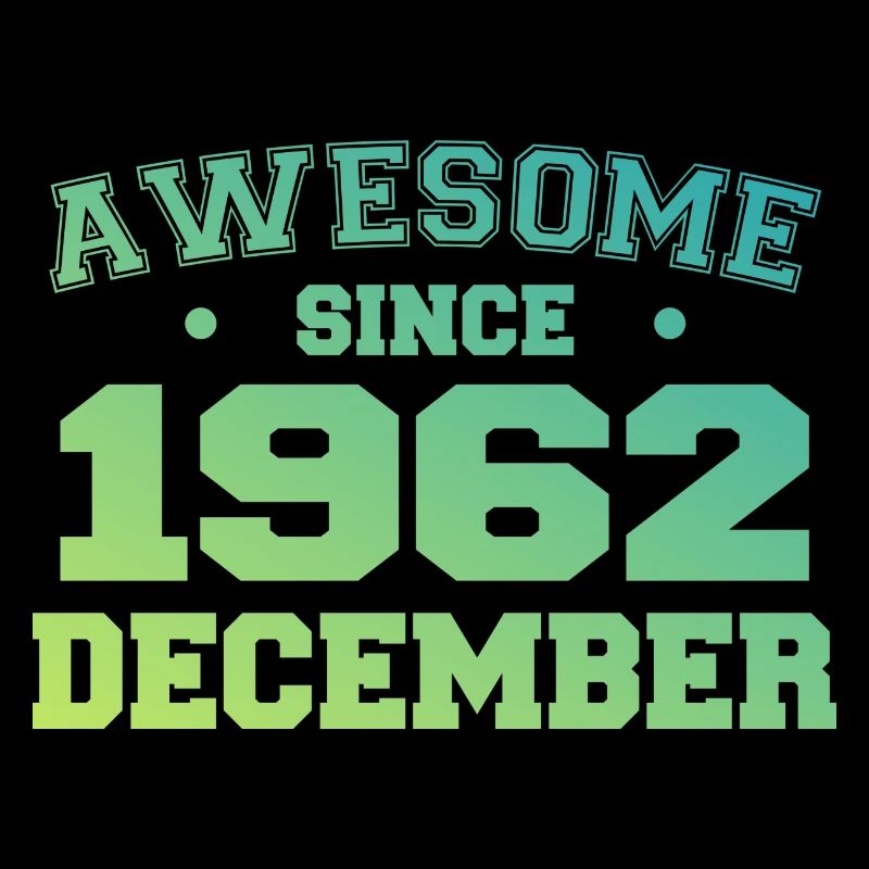 December 1962 Birthday - December 1962 Gift