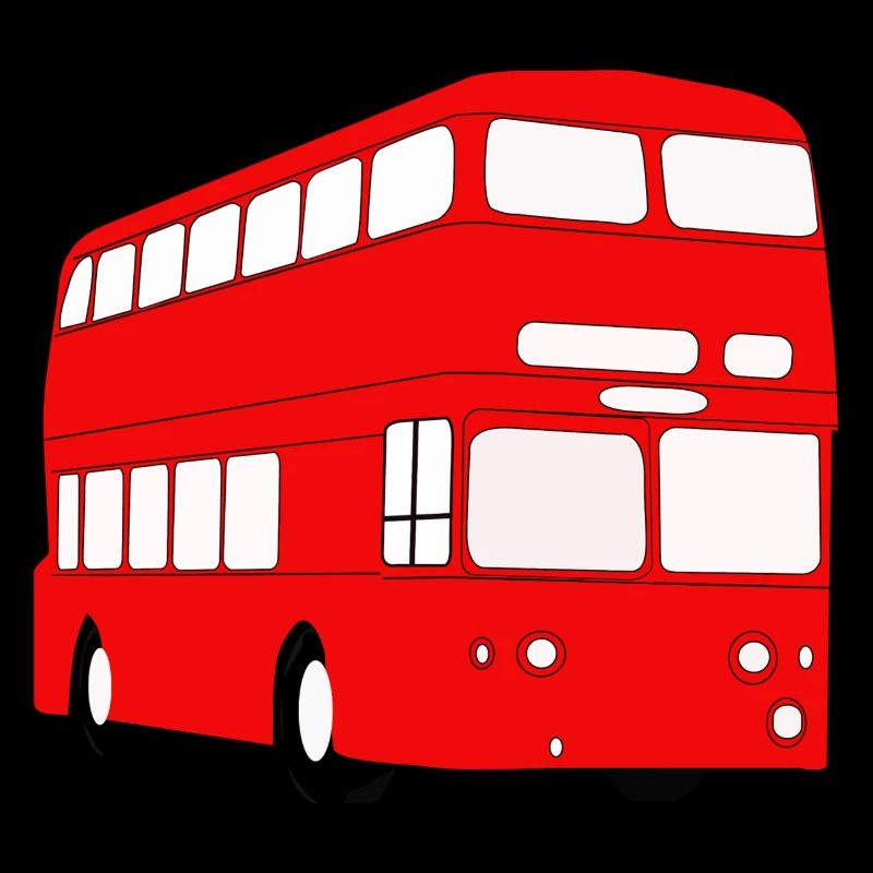 Roter Doppeldeckerbus