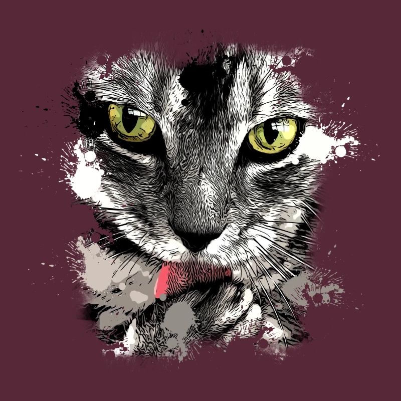 Cooles Katzen Shirt