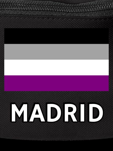 Asexuality Pride Flag Madrid