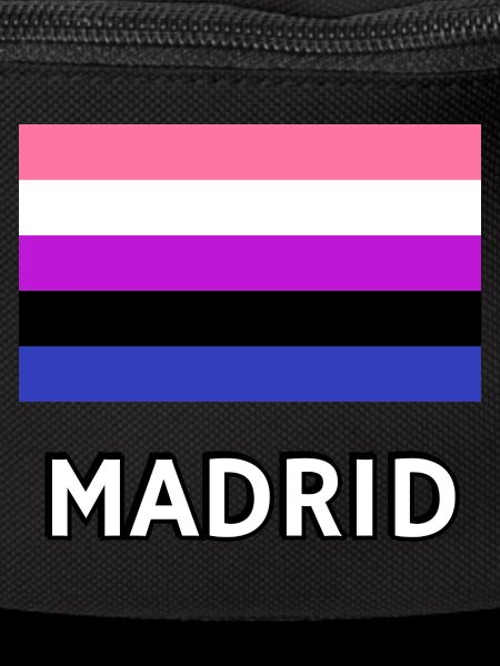 Genderfluid Pride Drapeau Madrid