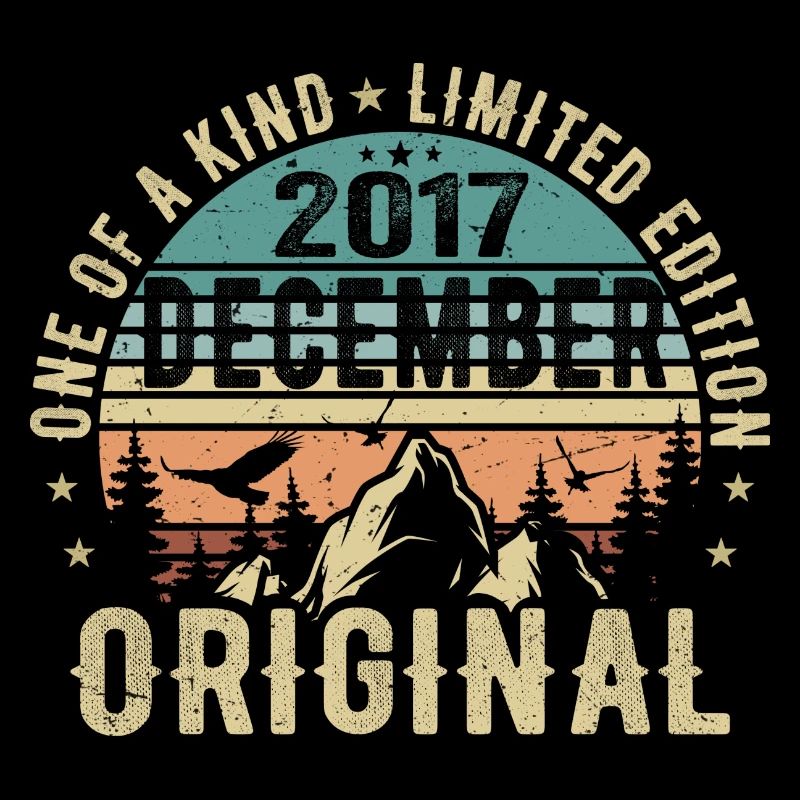 Legends Birthday December 2017 Born Gift