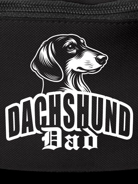 "Dachshund Dad" with dog head