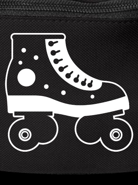 Roller Skates Cartoon Style