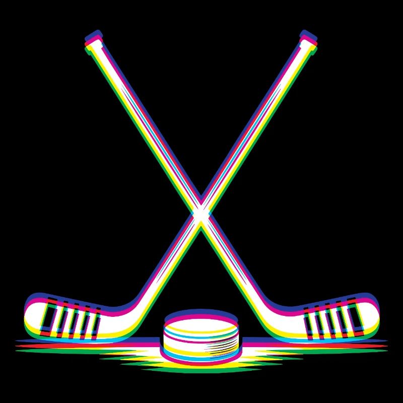 EDM Techno Hockeyschläger Rave Hockey