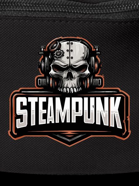 Steampunk Skull – Mechanical Retro Motif