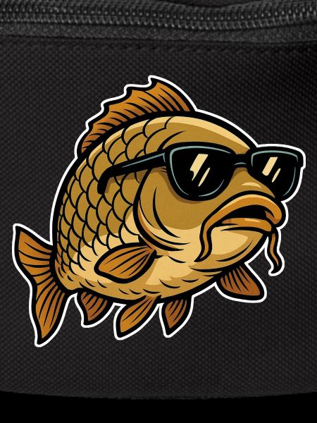 Carp with sunglasses