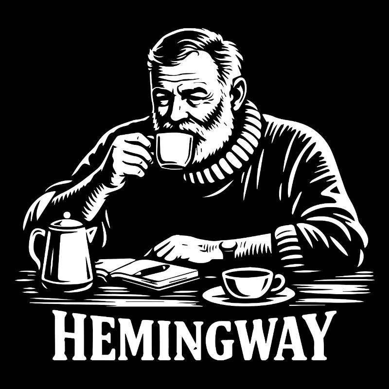 Silhouette du café Hemingway