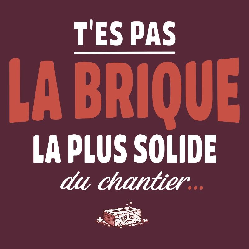 T’es pas la brique la plus solide du chantier