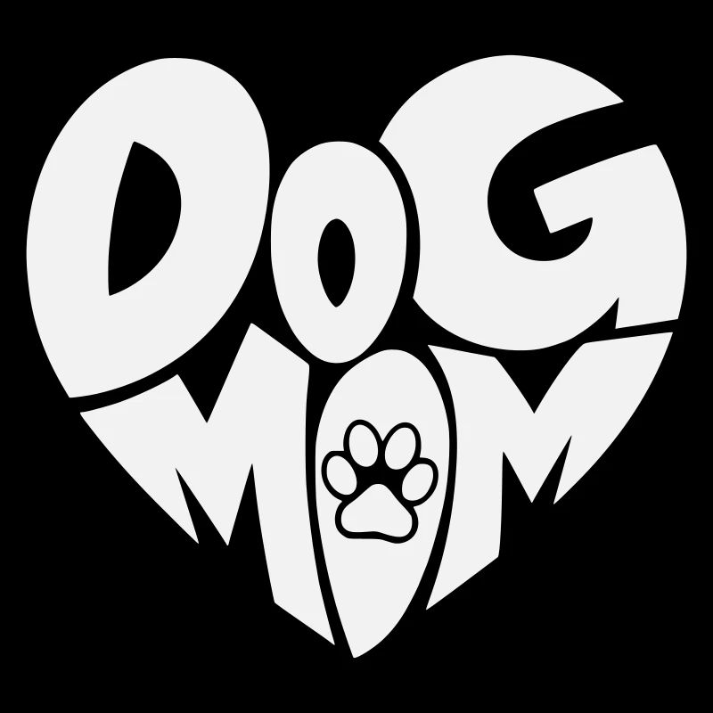 Maman Chien Patte Cœur