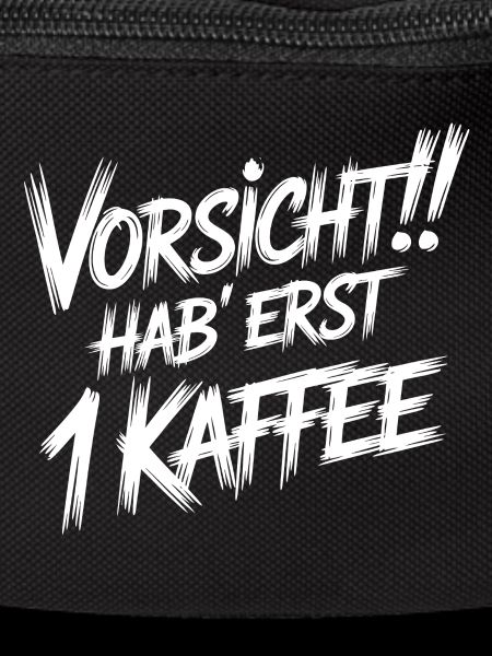 Erst ein Kaffee