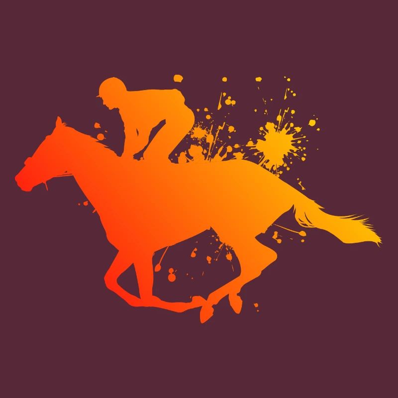 Courses d’équitation Cavaliers de saut d’obstacles