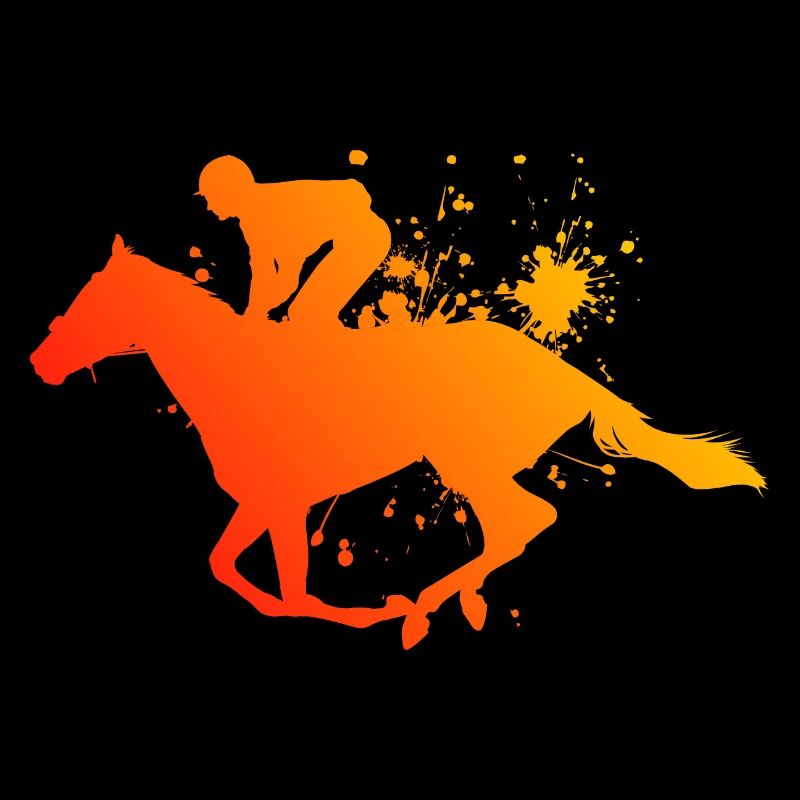 Courses d’équitation Cavaliers de saut d’obstacles