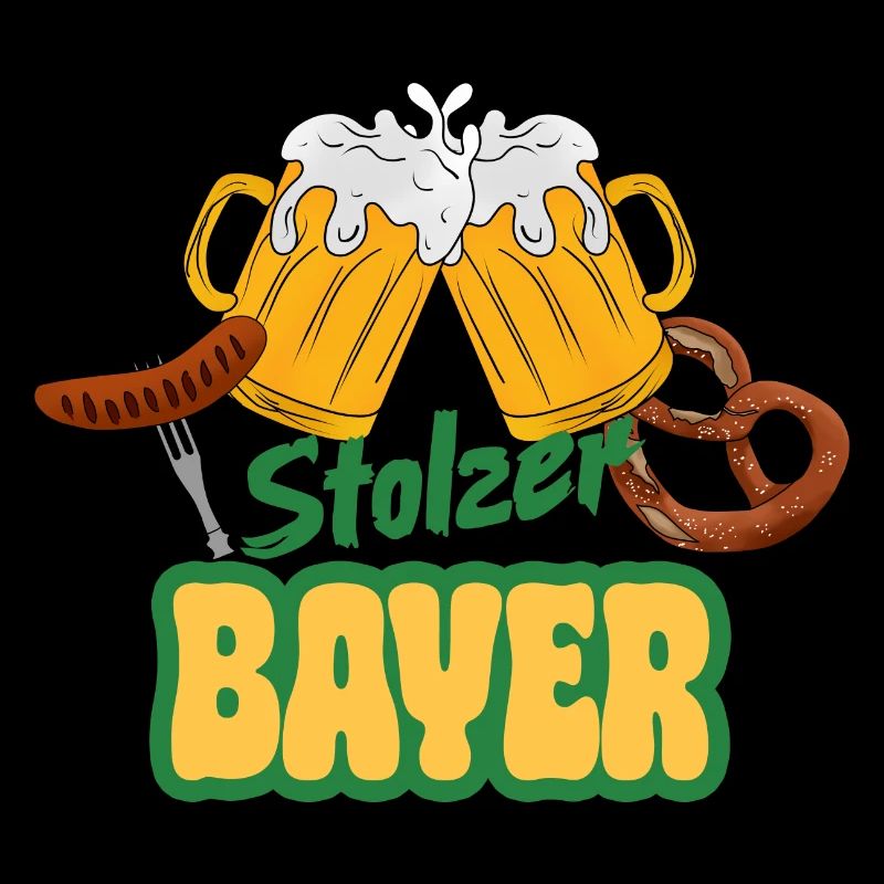 Stolzer Bayer - Beer Pretzel Bratwurst Volksfest