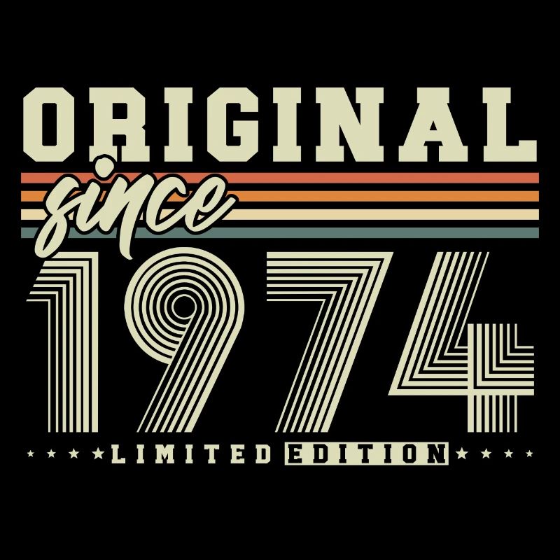 Original since 1974 Limited edition