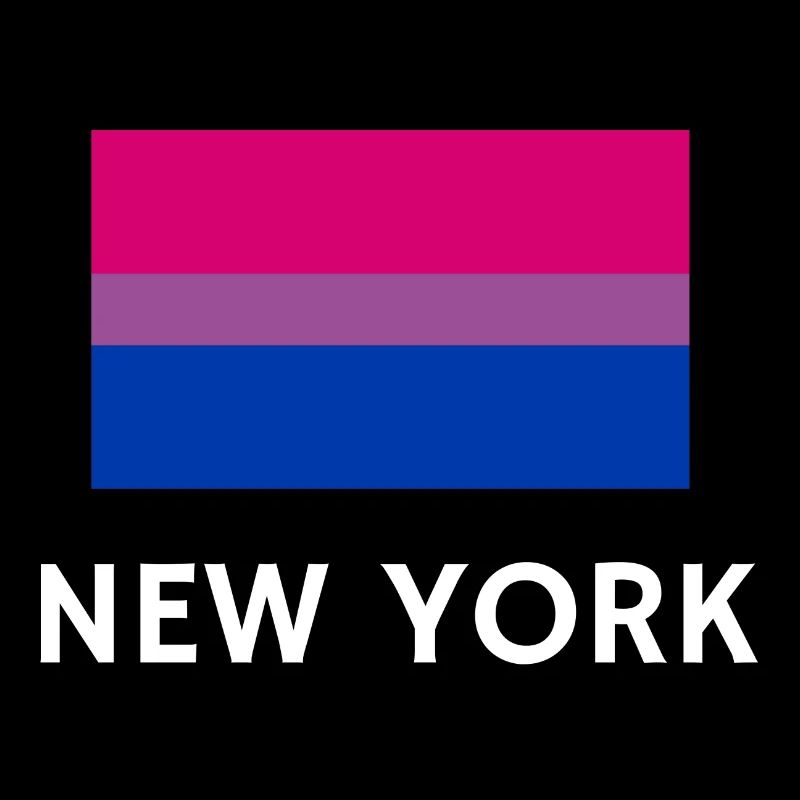 Drapeau de la Bi Pride New York
