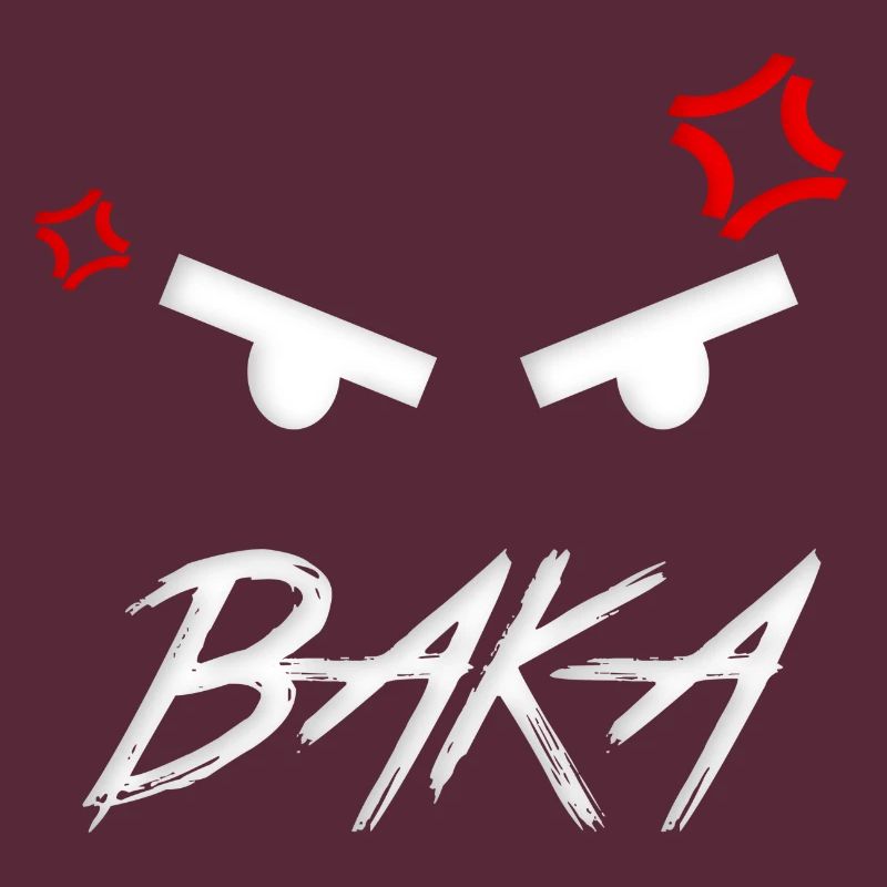 Baka Expression dans l’anime