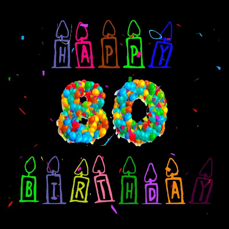 80th birthday gift idea, birthday present
