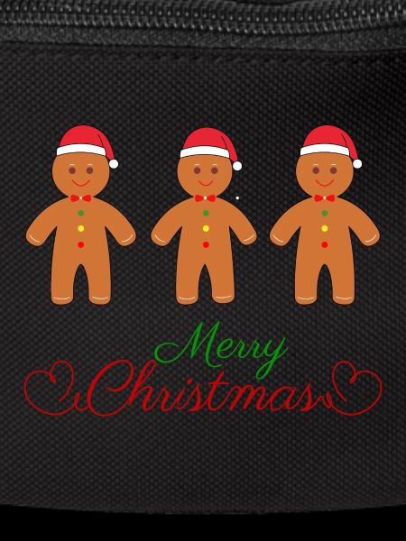 Merry christmas gingerbread men