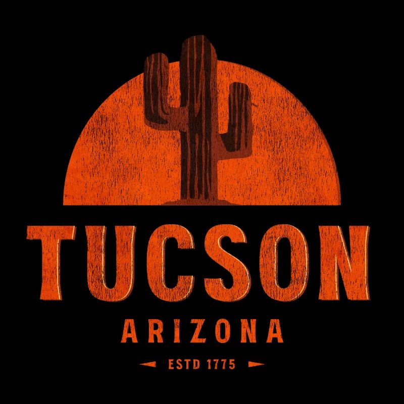 Tucson Sunset Cactus