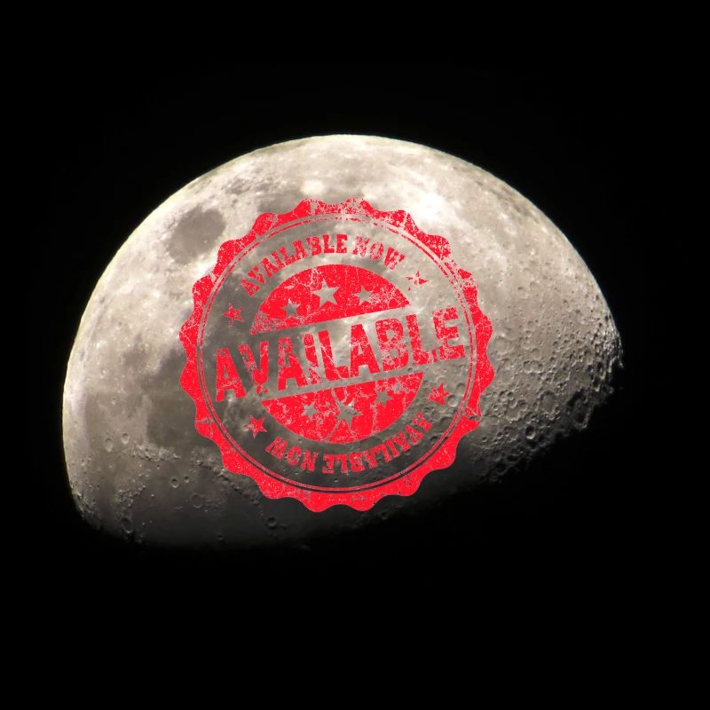Moon, crescent, planet