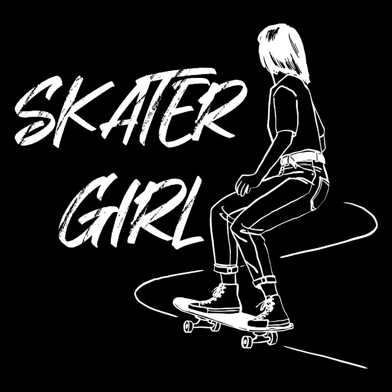 Skater-Mädchen