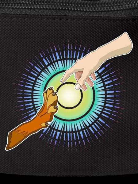 Dog's Paw, Human Hand
