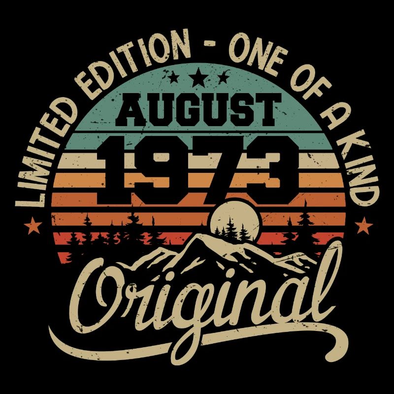 August 1973 Birthday Gift - Born August 1973