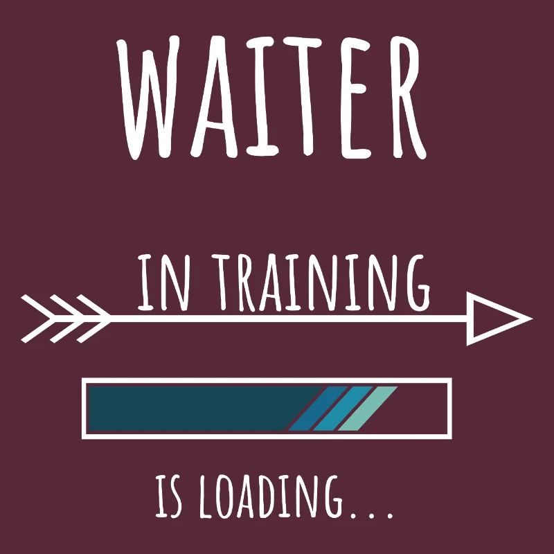 Waiter Geschenk Beruf Ausbildung Kellner