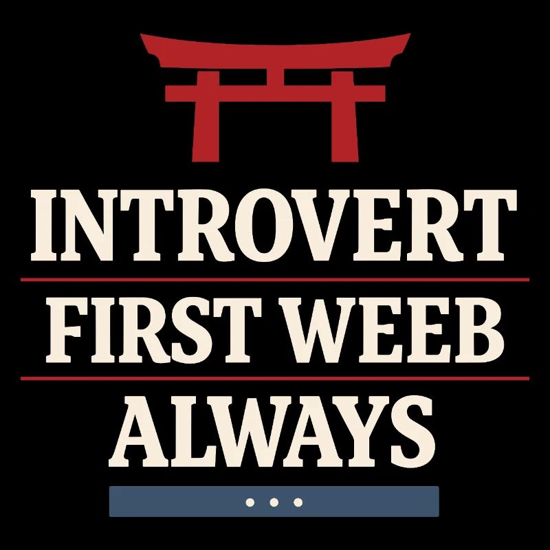 Anime introvert Weeb couch potato