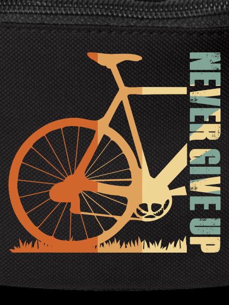 Fahrrad-Silhouette Gradient-Design