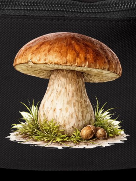 Forest mushroom illustration