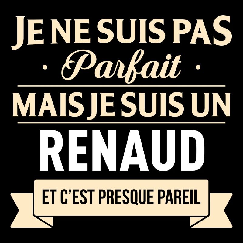 Je Ne Suis Pas Parfait Mais Je Suis Un Renaud E...