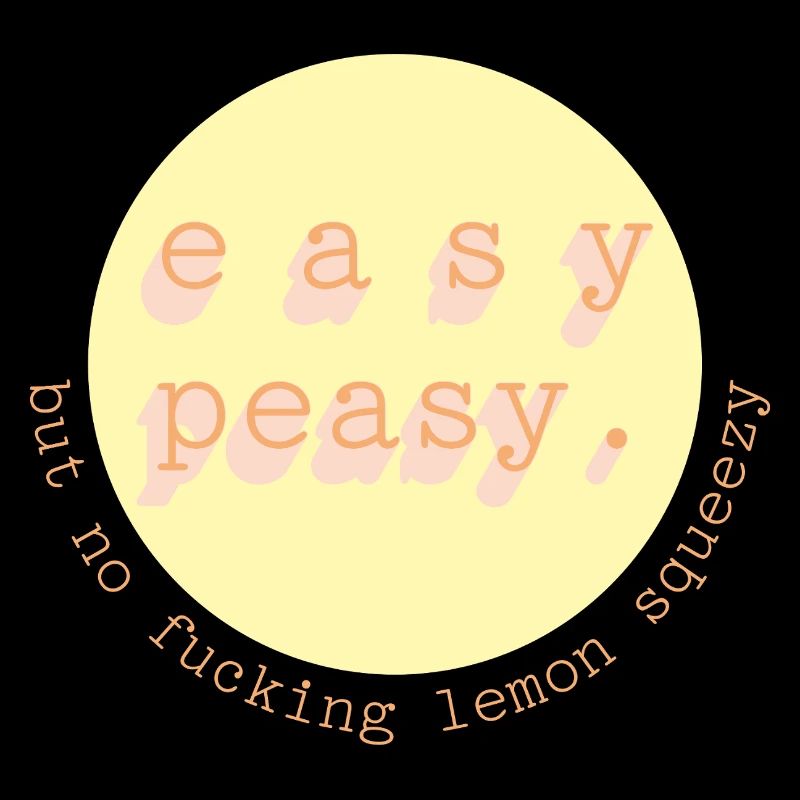 Easy Peasy Lemon Circle