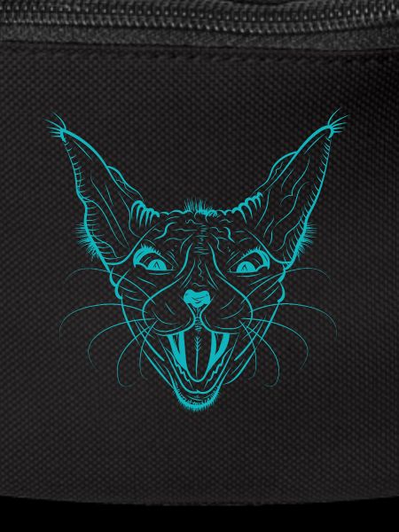 Neon Sphynx Cat Face Glow
