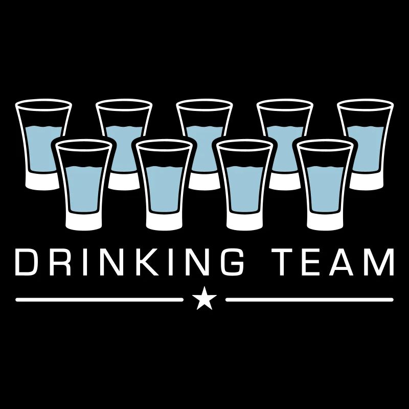 vodka shots drinking team