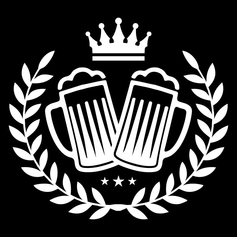 bier icon kranz krone