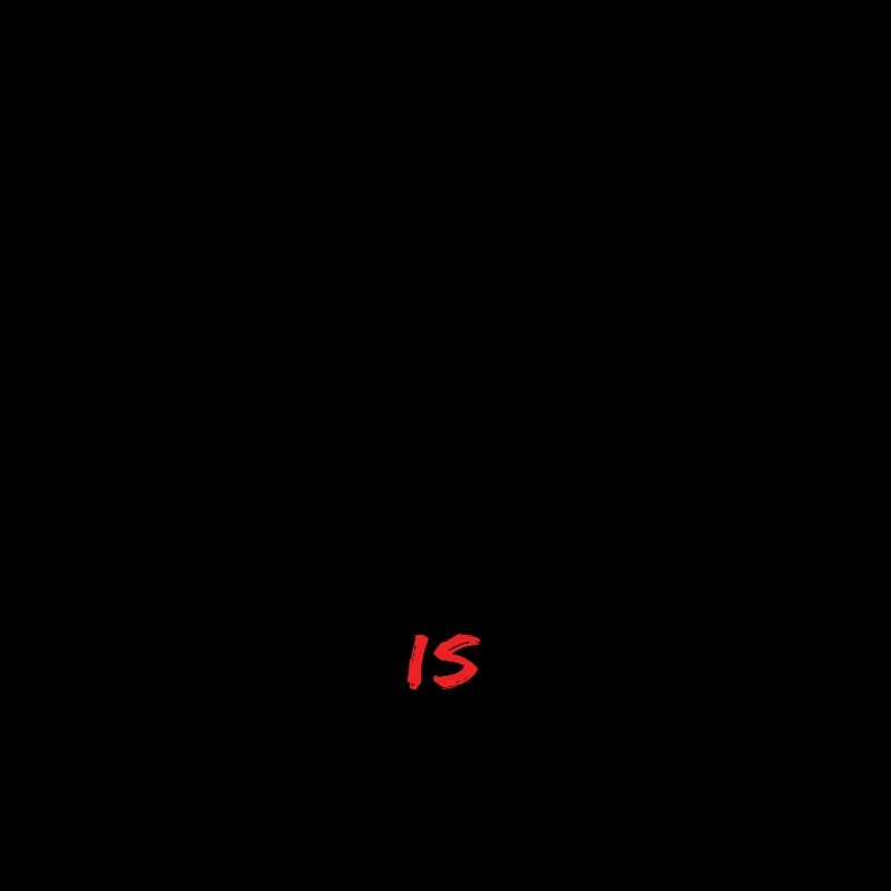 Rock'n Roll ist Evolution - Rock Humor Botschaft