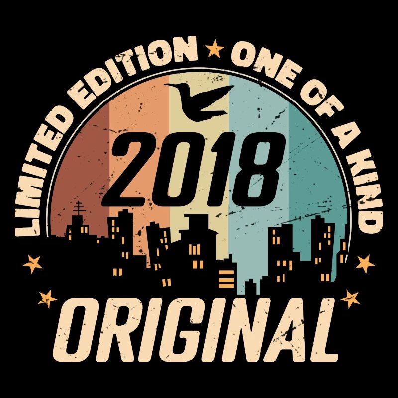 2018 Vintage Zeitloses Geburtstagsgeschenk 2018