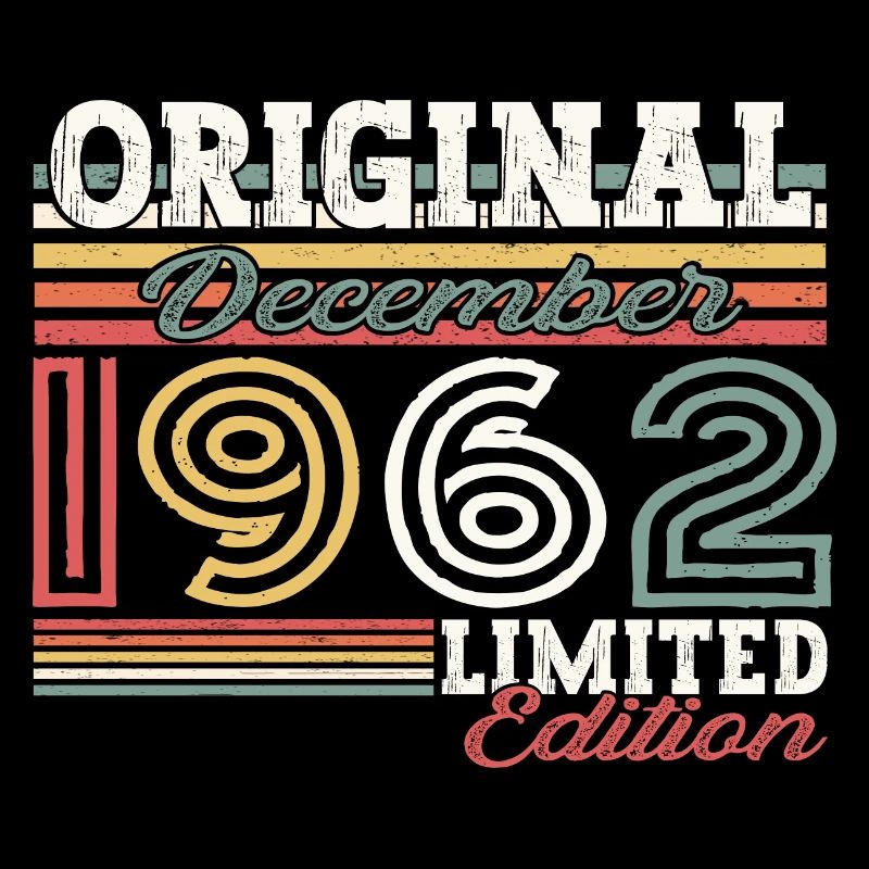 Born December 1962 60th birthday present
