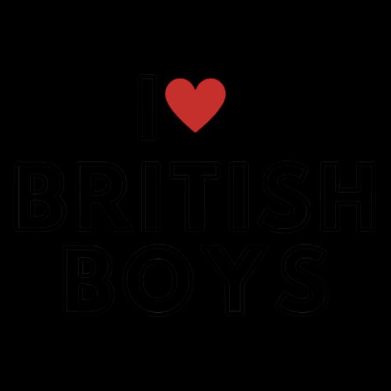 Ich liebe Britisch I Rot Er Britisch
