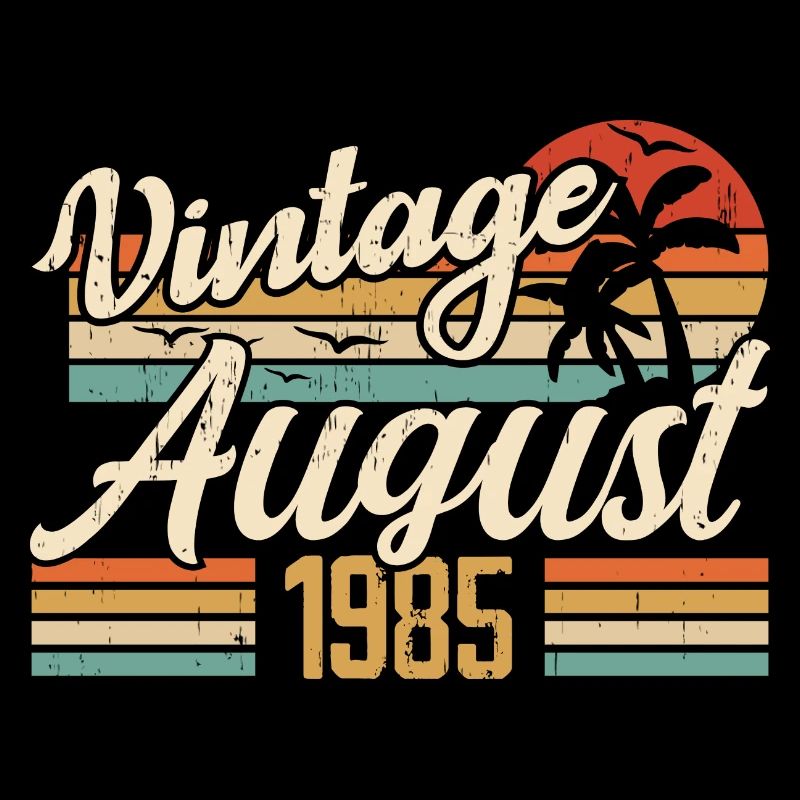 August 1985 Jubiläum 1985 - August Legends Geschenk