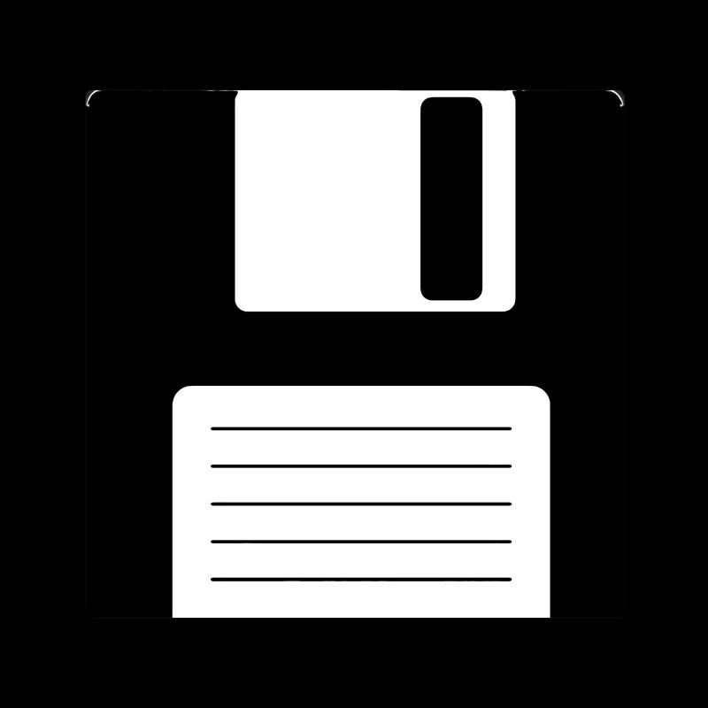 Floppy Floppy Disk Old School Retro Computer Design
