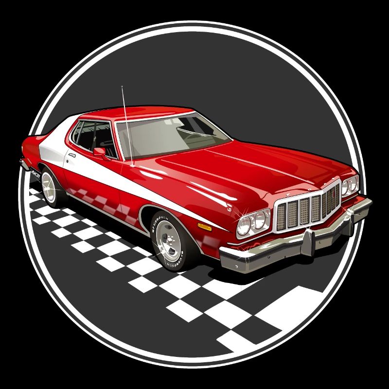 Red car