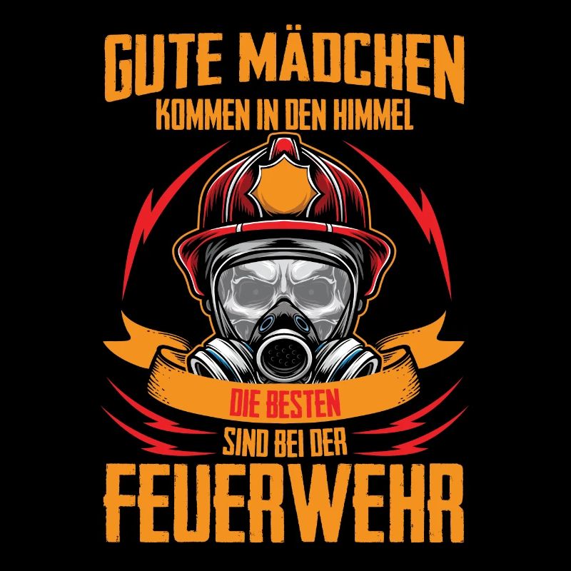Gute Mädchen werden Feuerwehrfrau
