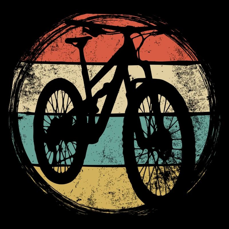 Rayures Décisif Rétro Cycle