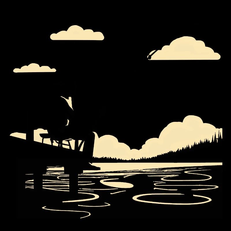 Fisherman Drawing