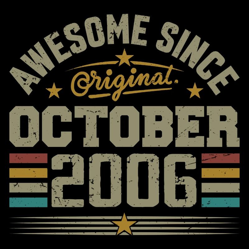 Born in October 2006 | Birthday October 2006