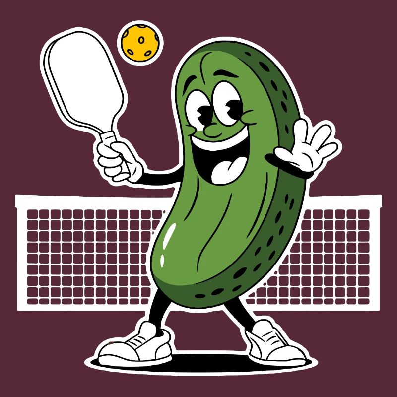 Dill With It Pickleball Player